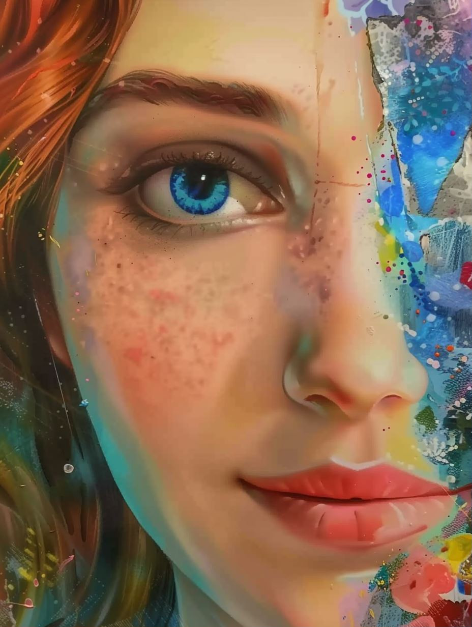 Vibrant Visions of Feminine Beauty - Image 1