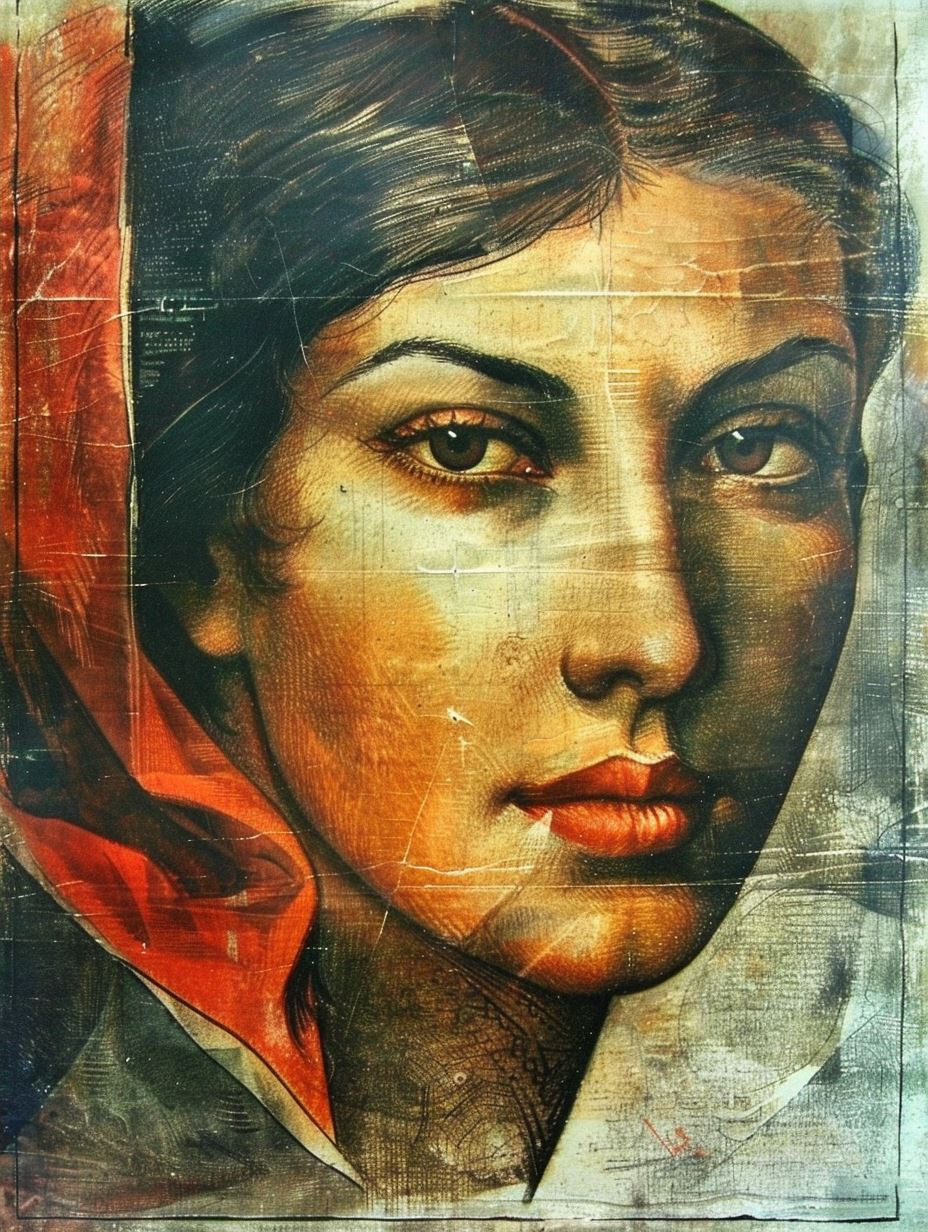 Rustic Earthy Portraiture Study - Image 2