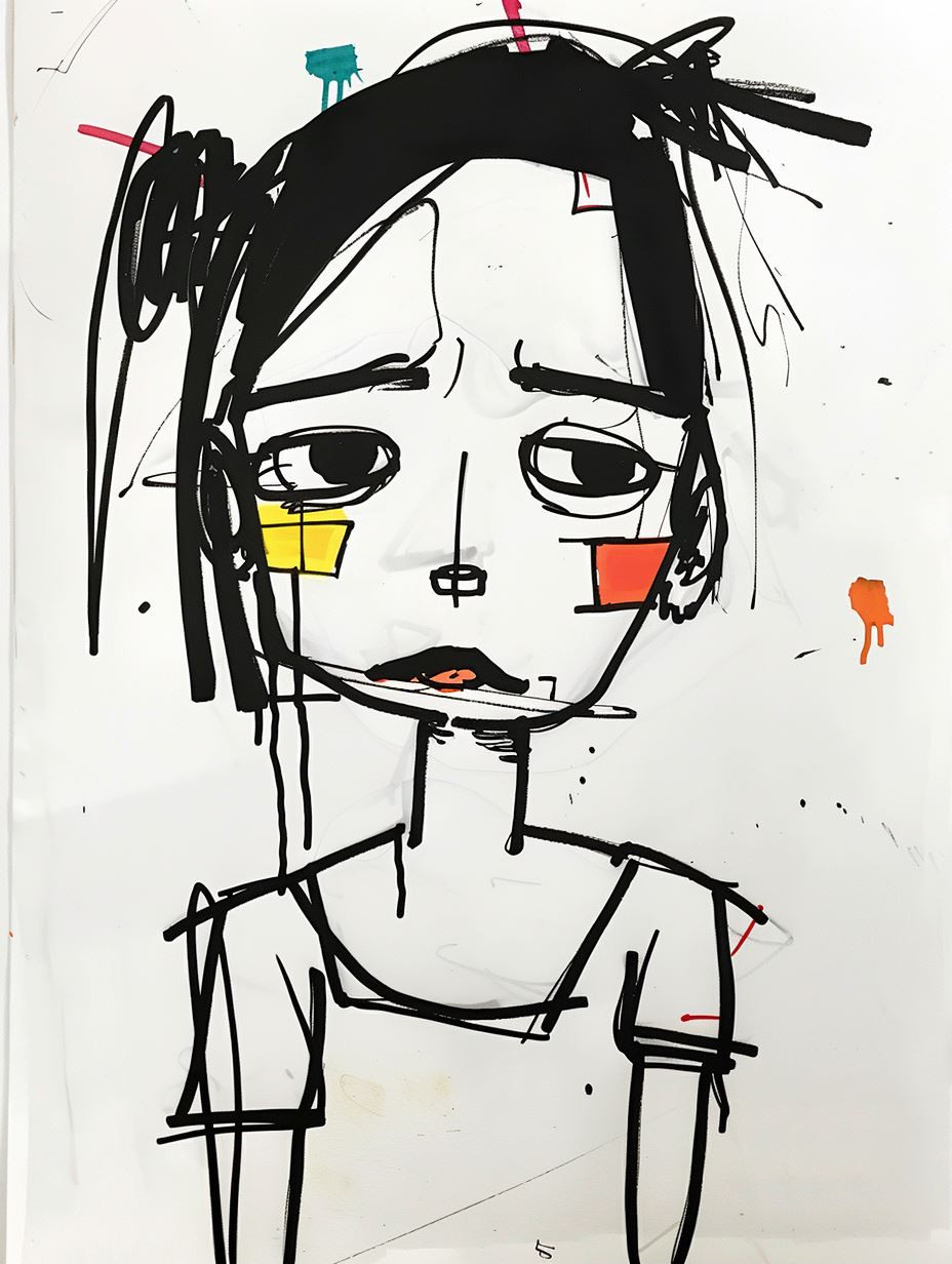 Raw Emotional Ink Sketches - Image 1