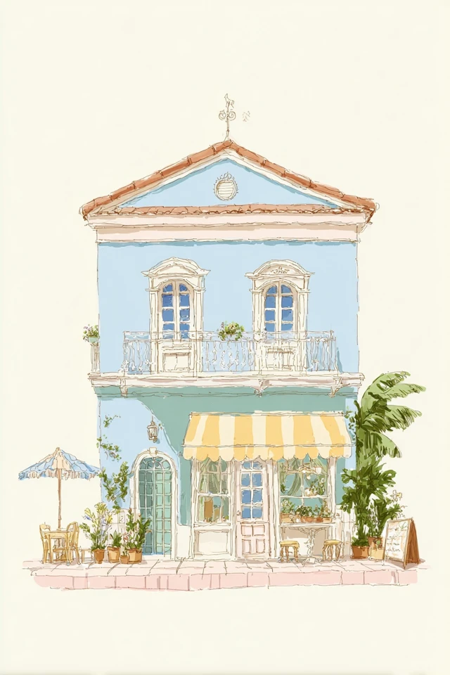 Pastel Regency Portrait - Image 6