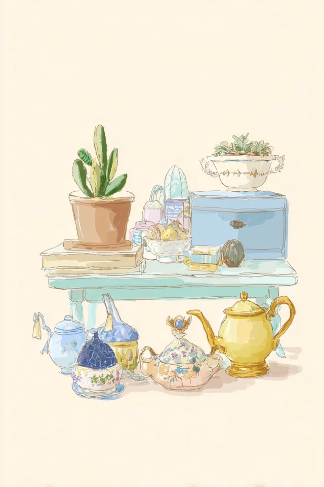 Pastel Regency Portrait - Image 3