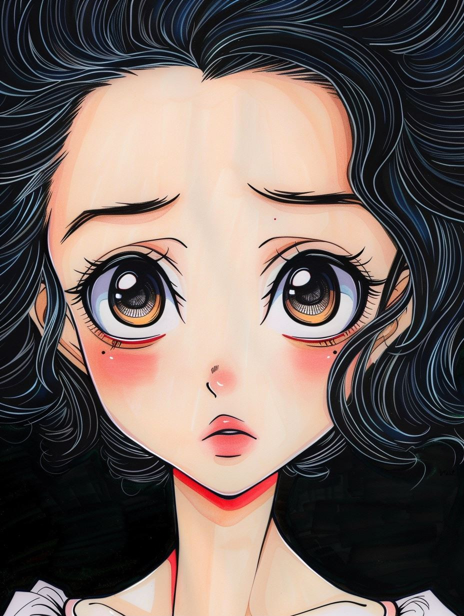 Expressive Anime Portrait Studies - Image 1