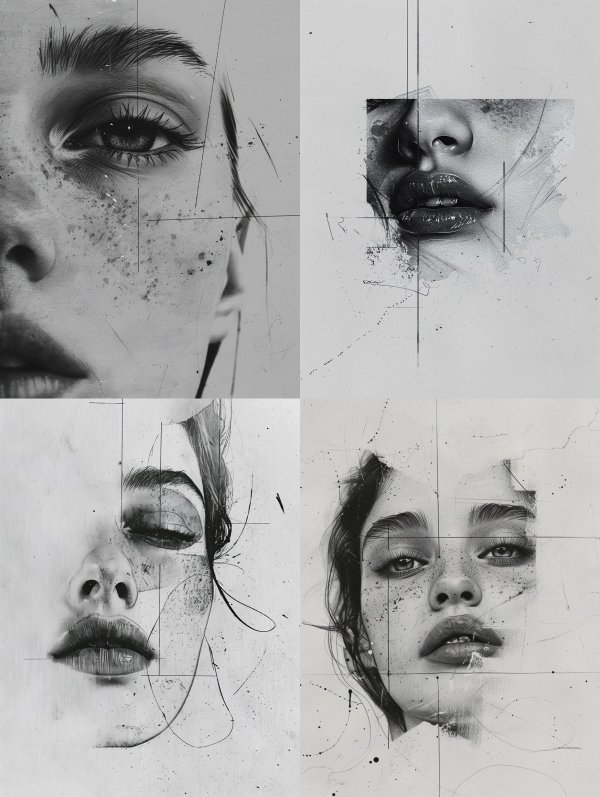Gritty Monochrome Portrait Study