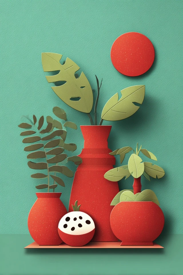 Paper Cutout Elegance - Image 3
