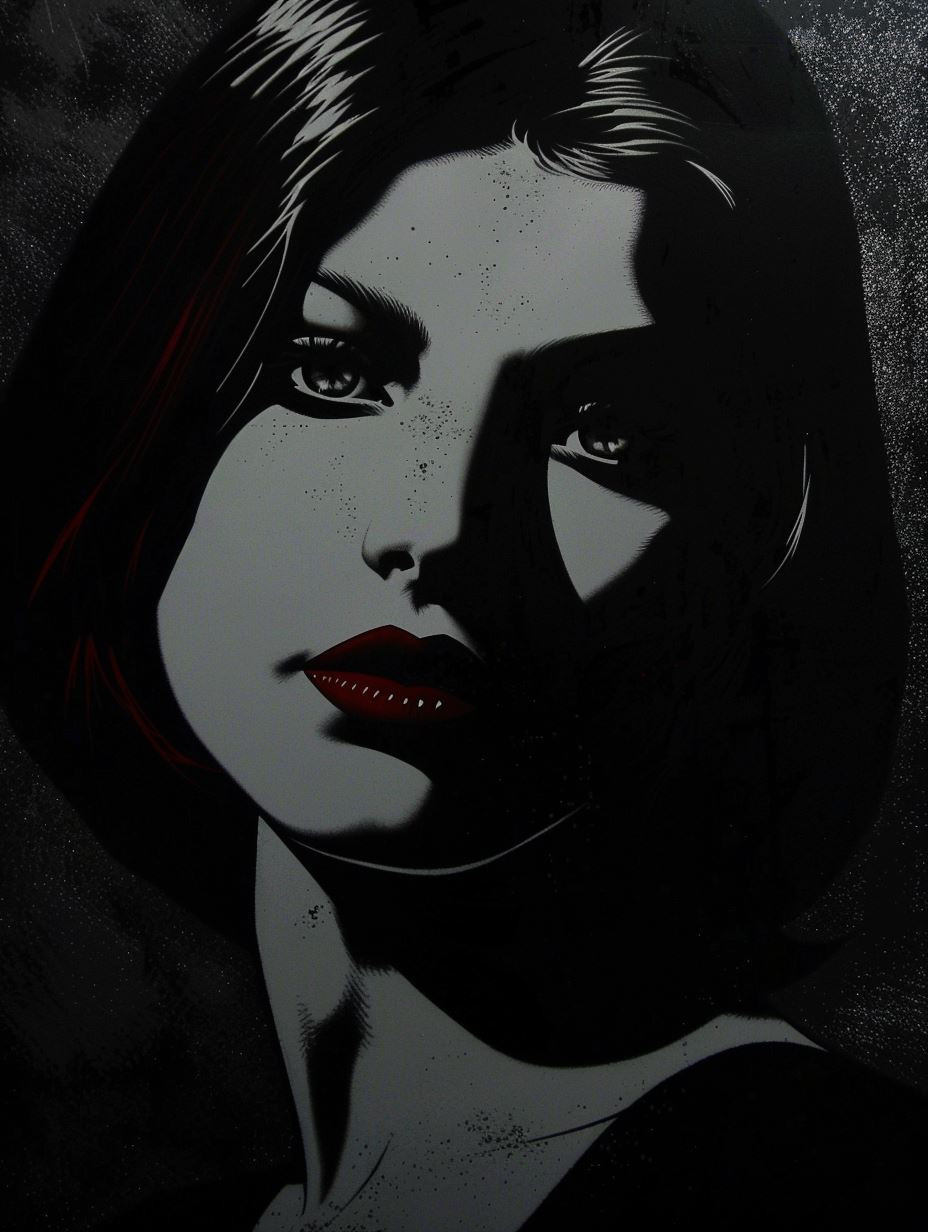 Shadows of Noir Elegance - Image 4