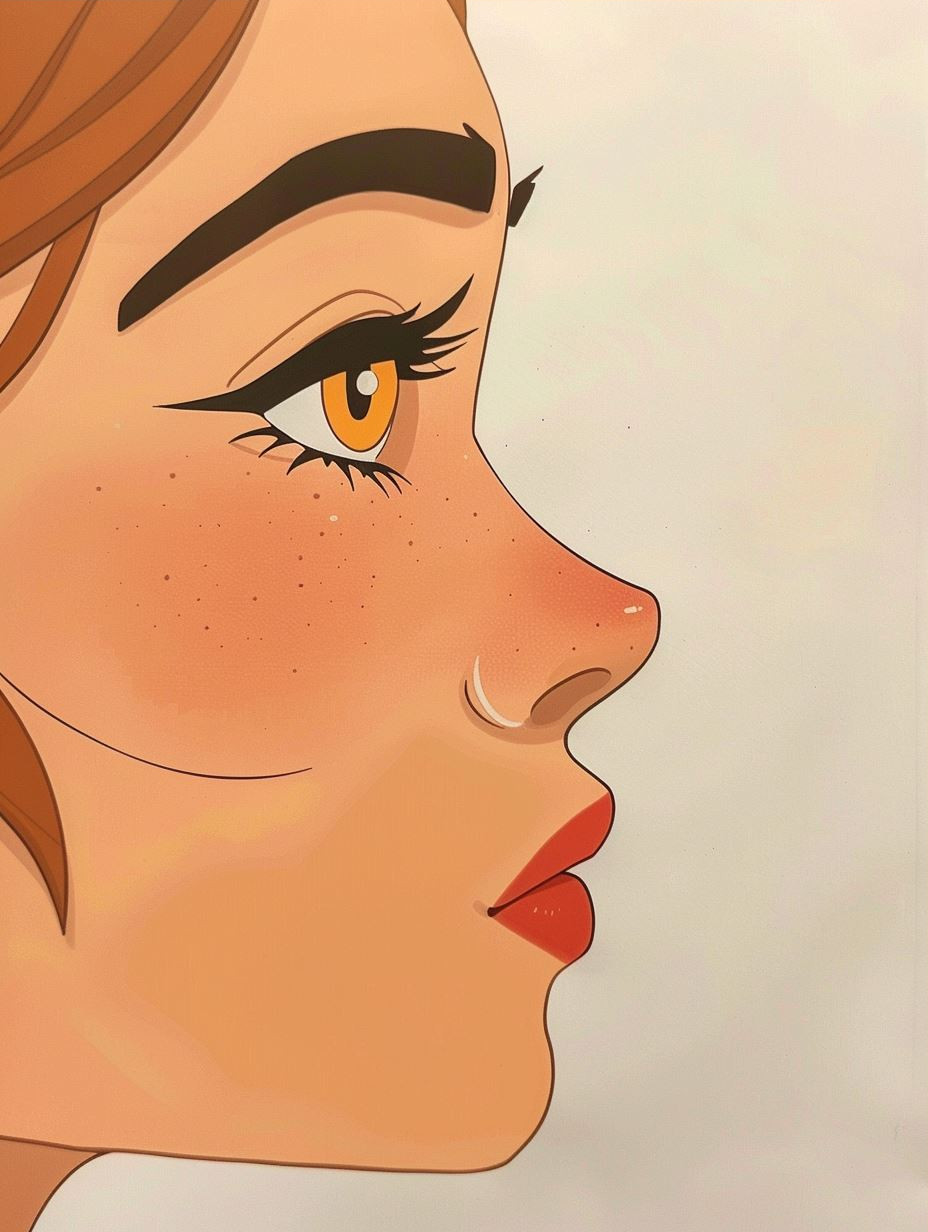 Soft Digital Portrait Art Study - Image 3