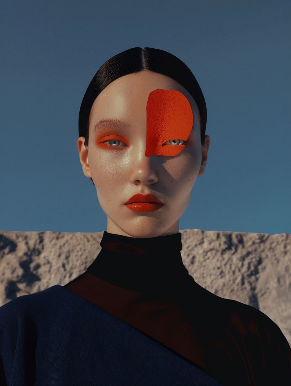 Chromatic Contrast: A Study in Bold Color - Image 3
