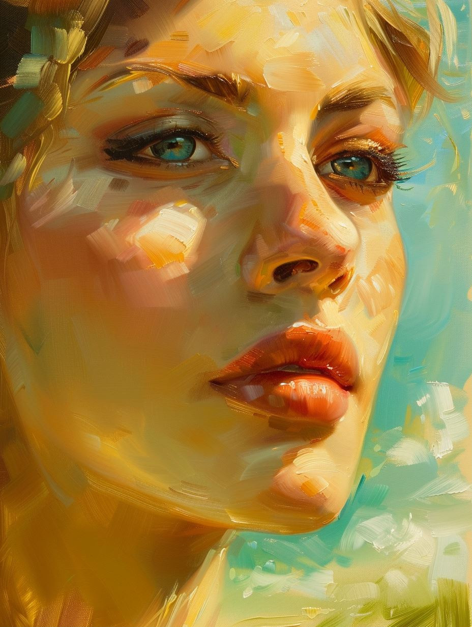 Golden Hour Glow Digital Portraits - Image 1