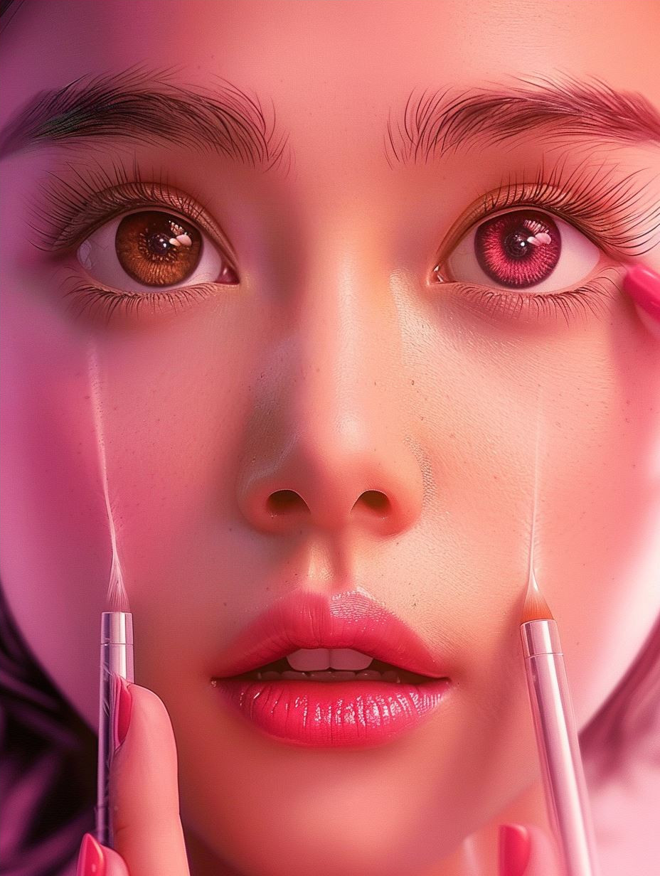 Ethereal Neon Gaze - Image 4