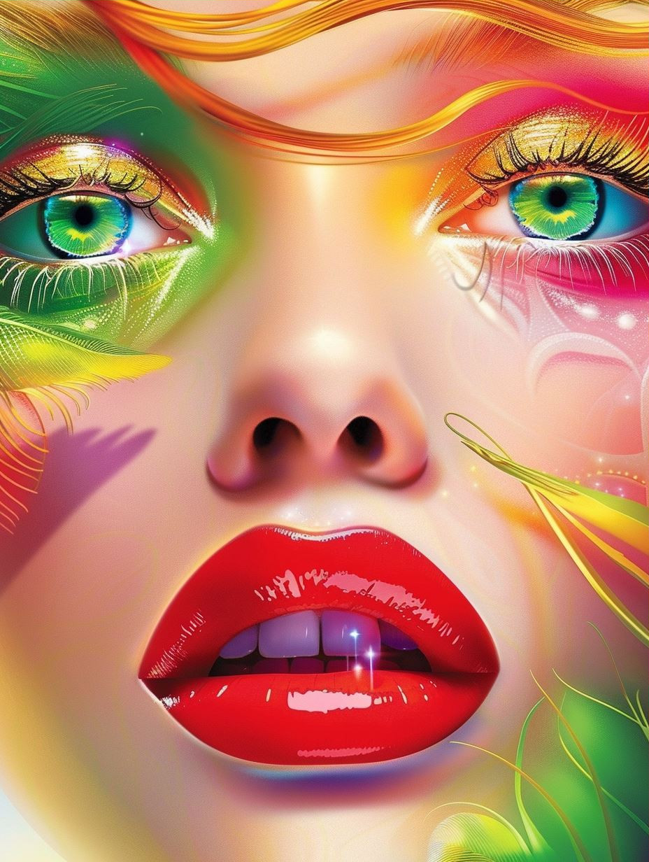 Vibrant Visions of Psychedelic Beauty - Image 3