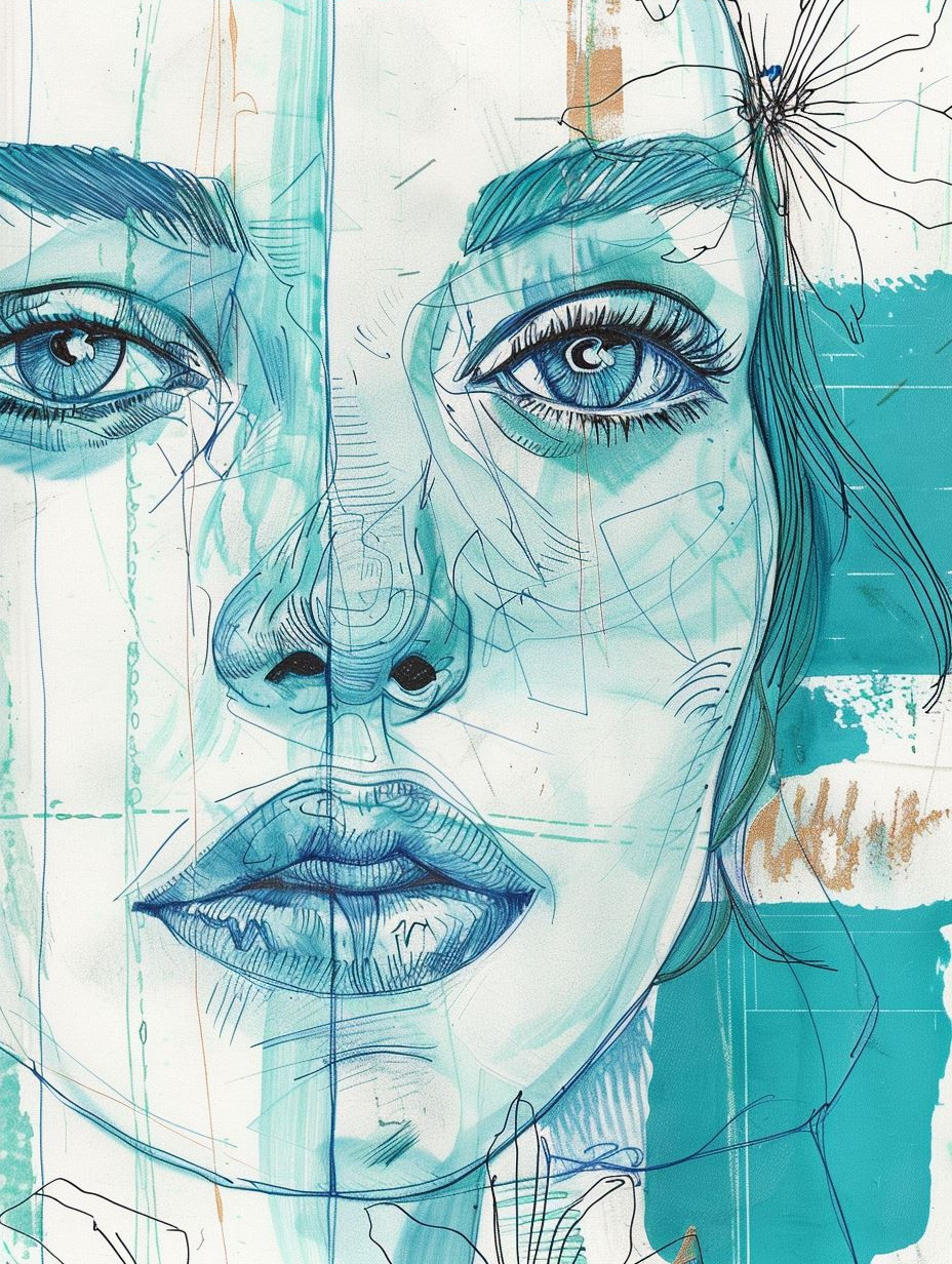 Fragmented Azure Portrait Studies - Image 4