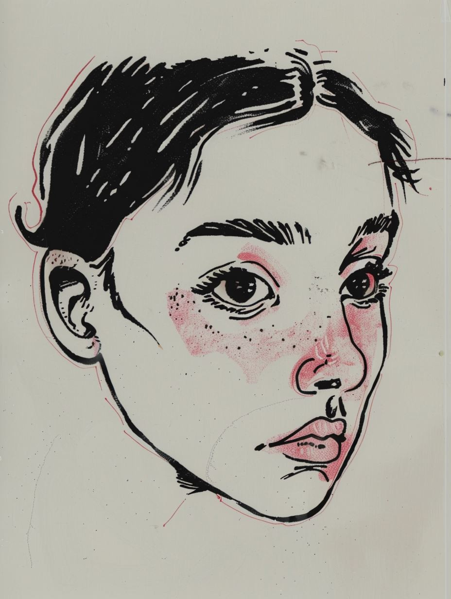 Raw Ink Portrait Studies - Image 3