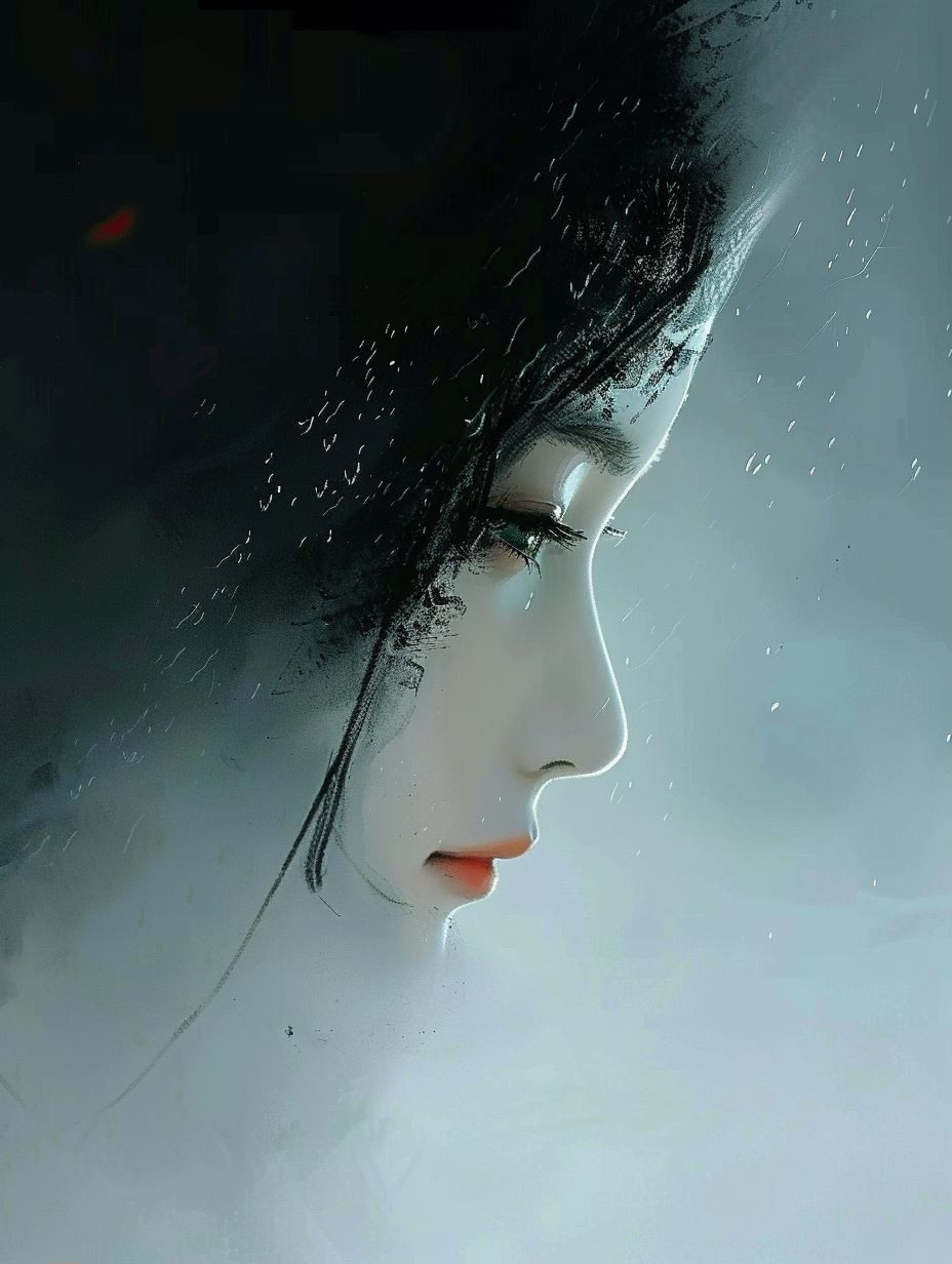 Ethereal Whispers of Silent Portraits - Image 1