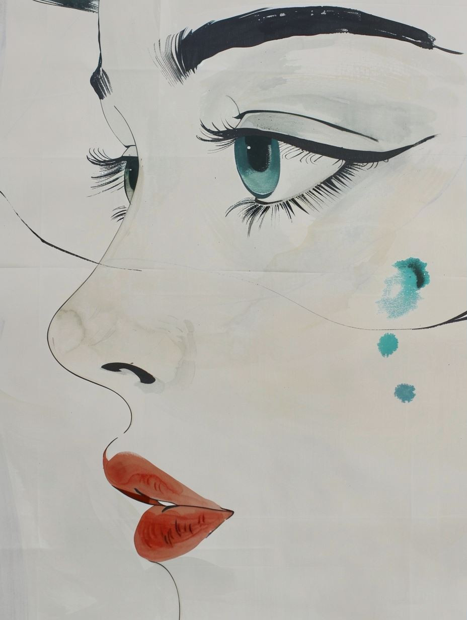 Minimalist Ink Fashion Illustration