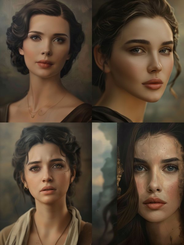 Timeless Elegance of Classical Portraits