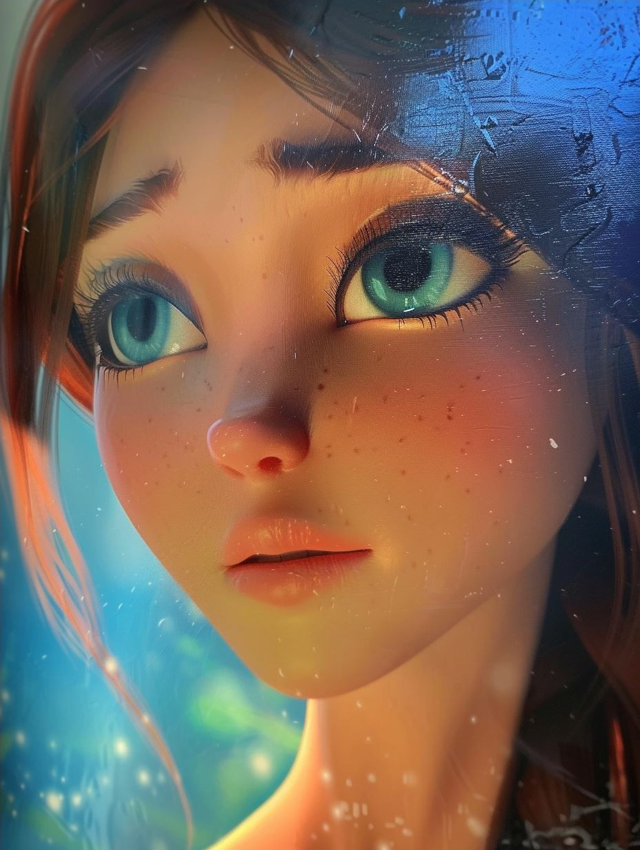 Ethereal Digital Portraiture of Emotion - Image 4