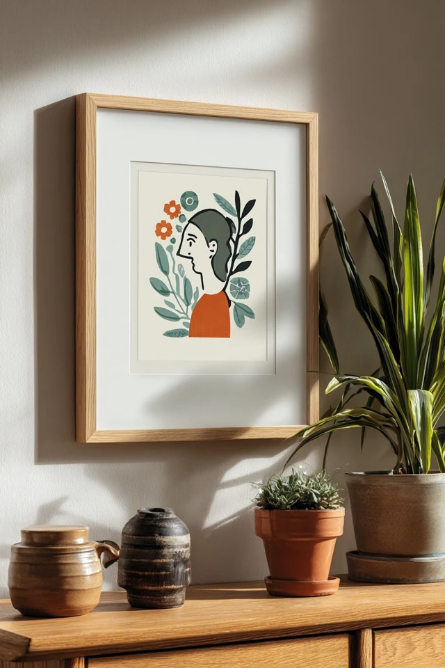 Botanical Soul Portrait - Image 1
