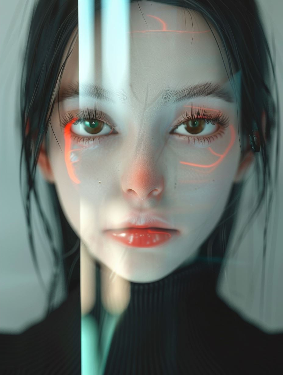 Cybernetic Soul Digital Portraits - Image 2