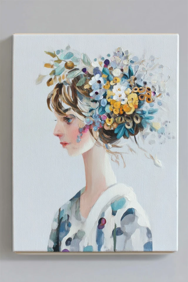 Serene Strokes: A Collection of Modern Art - Image 1