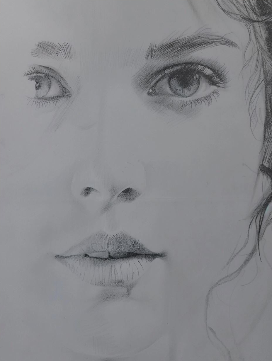 Weathered Gaze of Timeless Beauty - Image 4