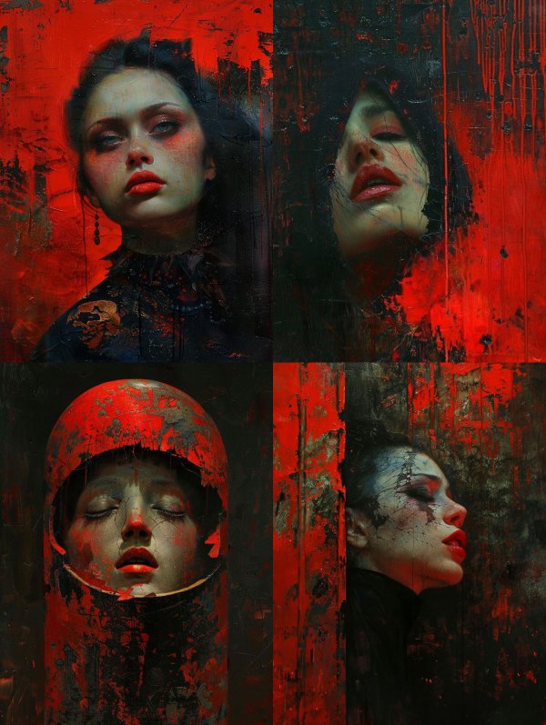 Crimson Shadows of Melancholy