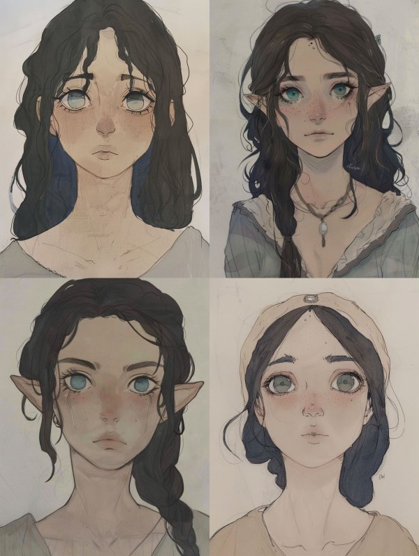 Ethereal Visions of Elven Beauty
