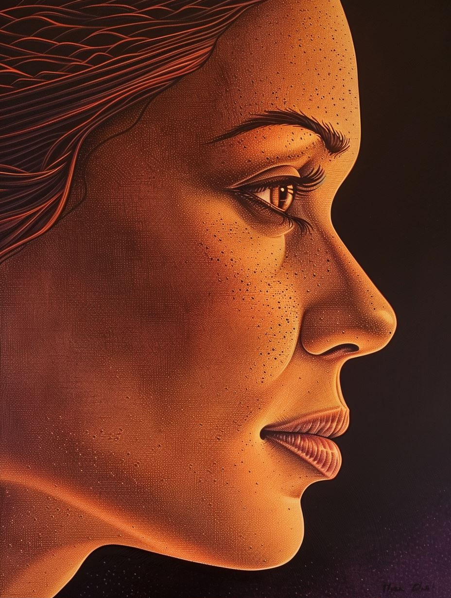 Ethereal Glow of Silent Reflection - Image 2