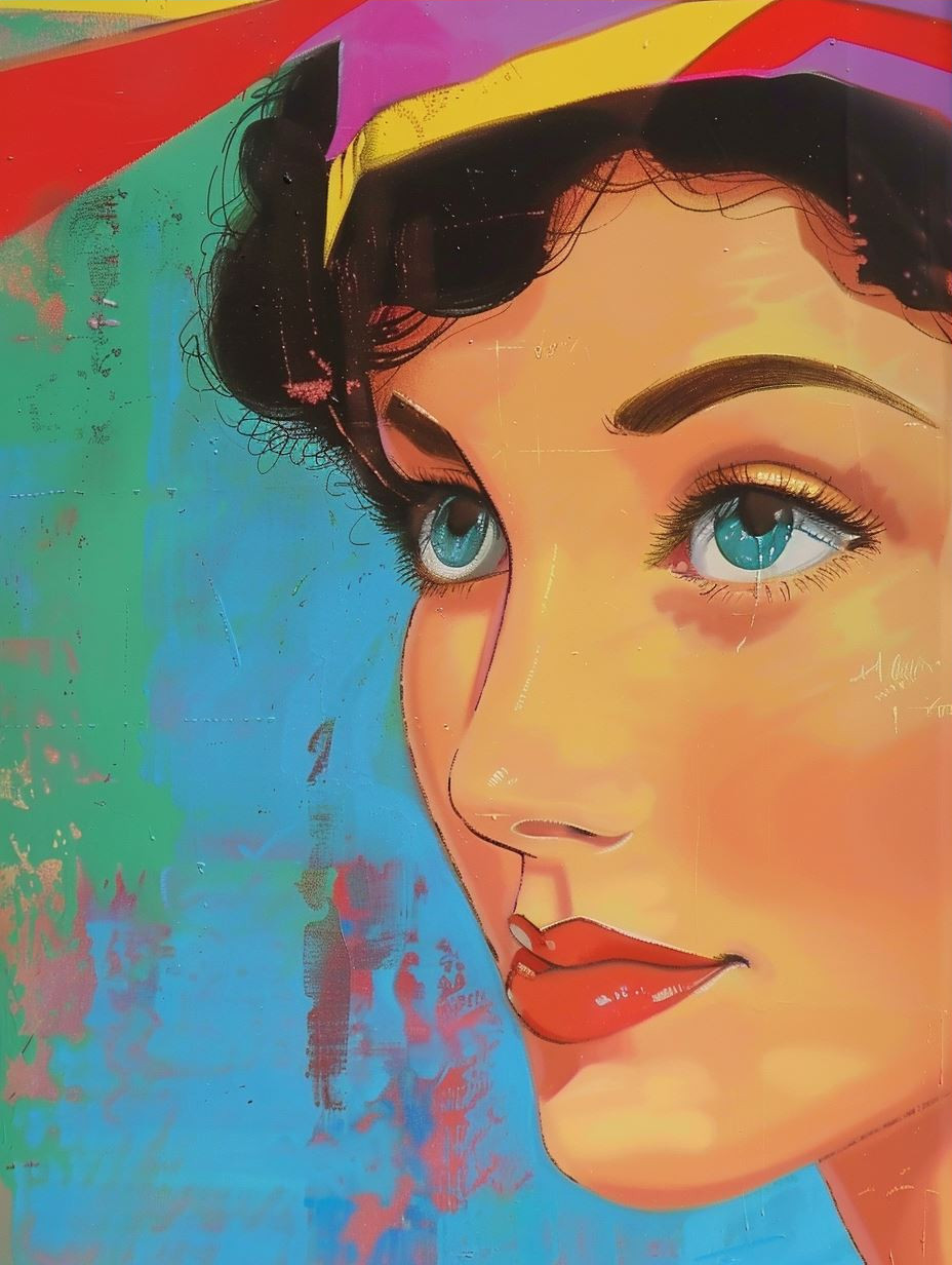 Vibrant Visions of Pop Art Beauty - Image 3
