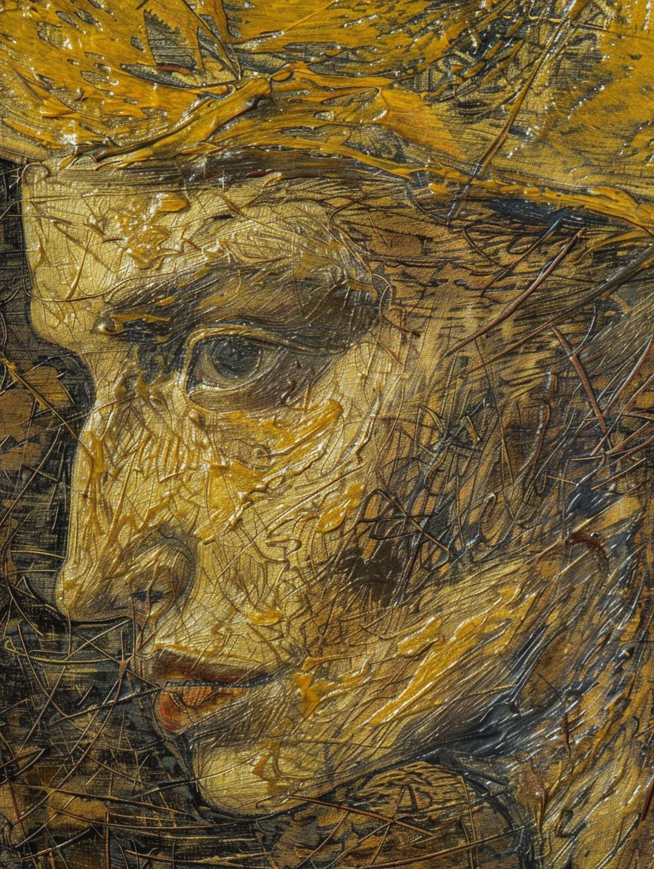 Golden Impasto Soul - Image 2