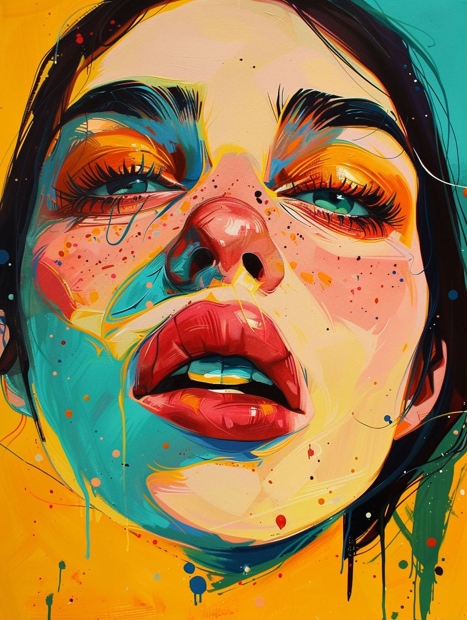 Vibrant Spectrum of Feminine Faces - Image 1