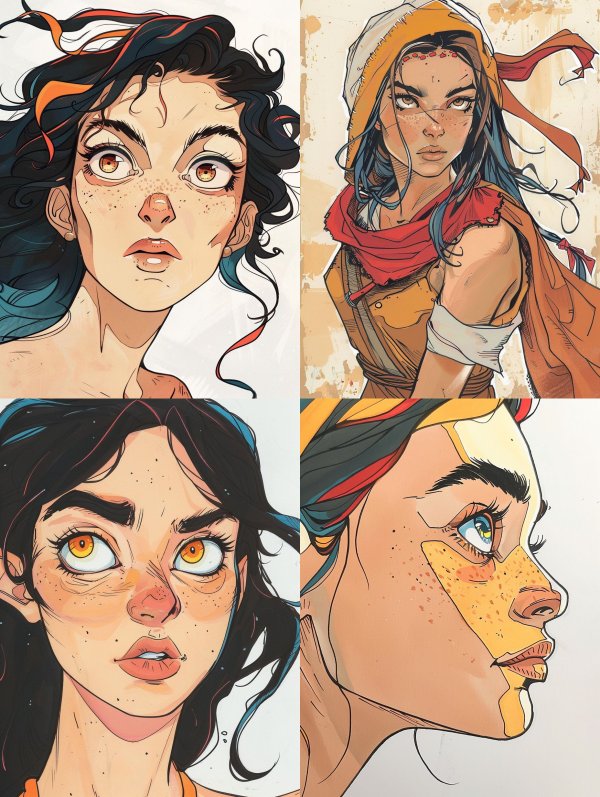 Desert Wanderer Character Concept Art