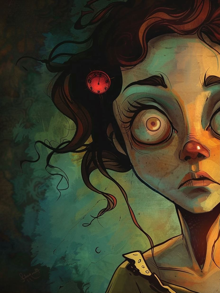 The Clockwork Gaze of Sorrow - Image 1