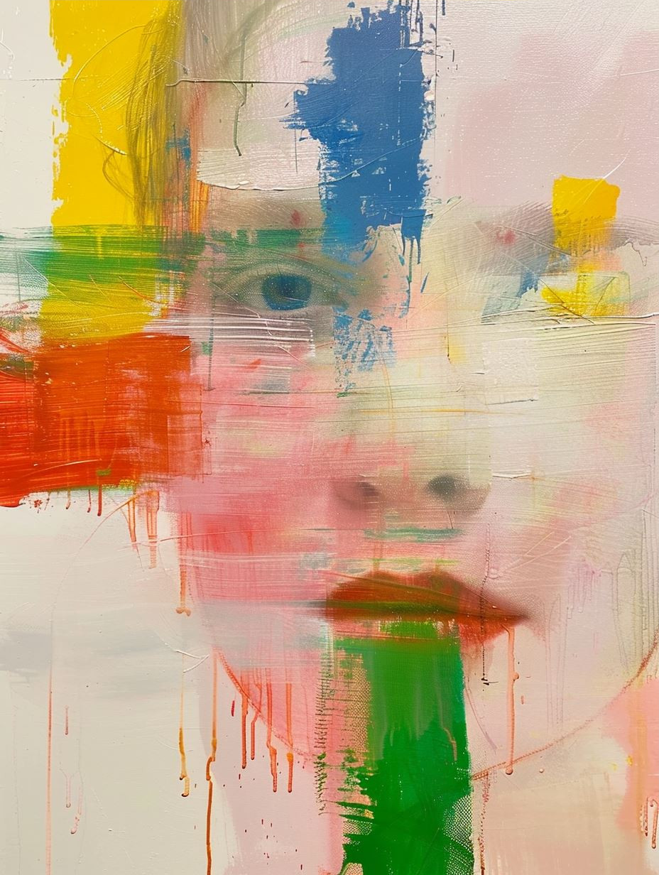 Fragmented Visions of a Painted Soul - Image 3
