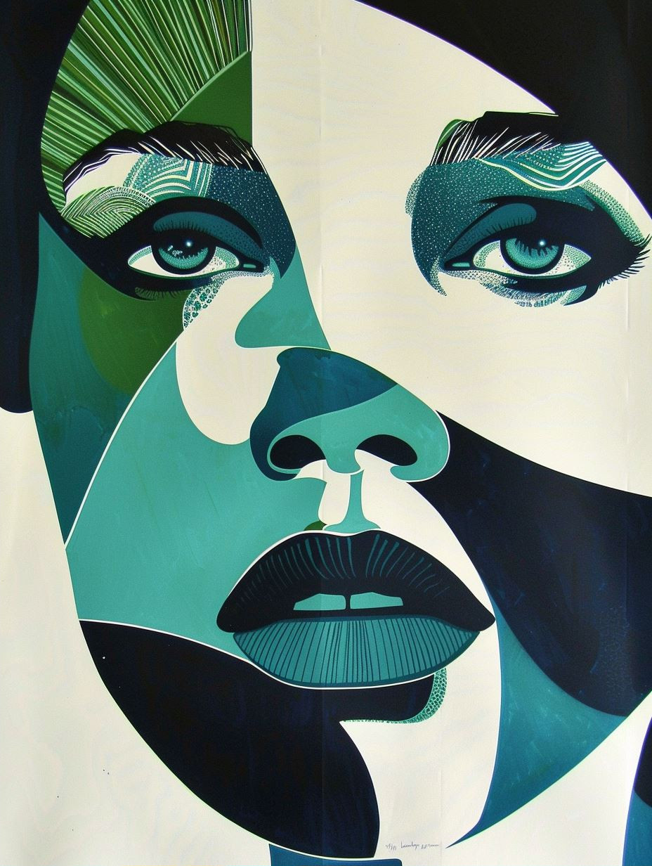 Geometric Prism Portrait Series - Image 2