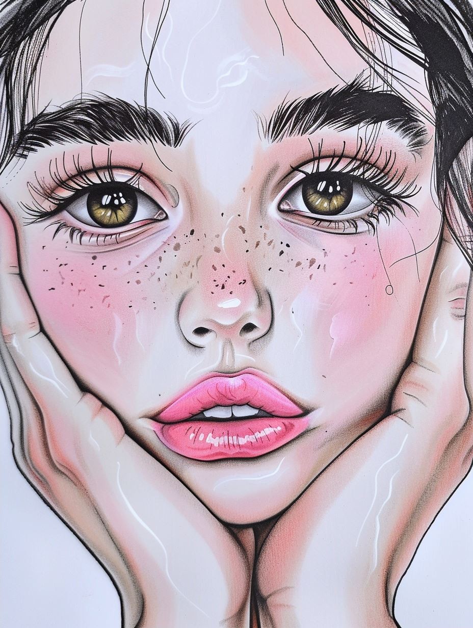 Ethereal Digital Anime Portrait - Image 2
