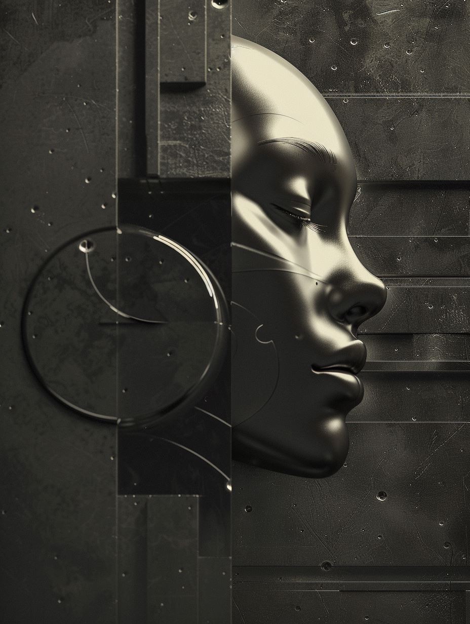 Fragmented Porcelain Digital Soul - Image 3
