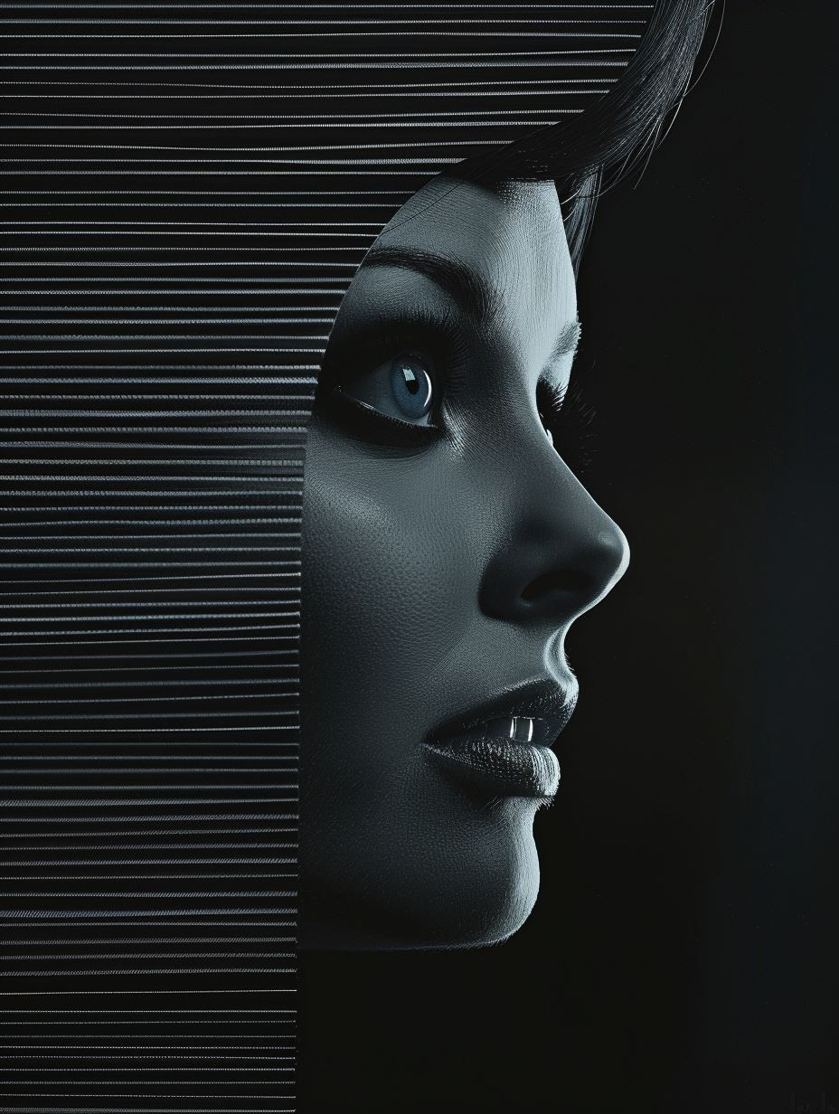 Fragmented Visions of Blue Noir - Image 4