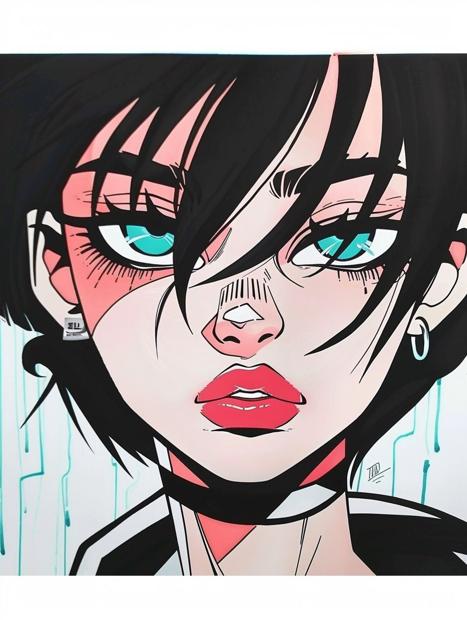 Neon Gaze Comic Art - Image 4