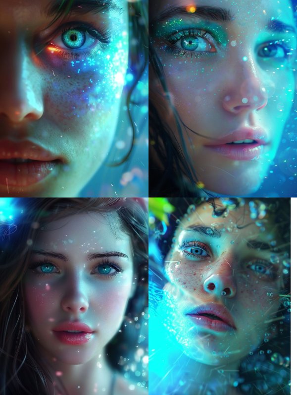 Celestial Visions of Ethereal Beauty
