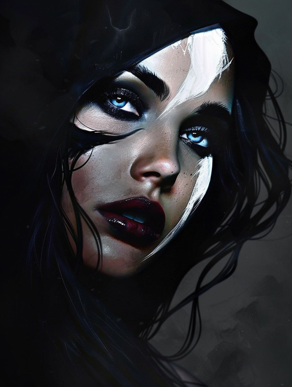 Shadows of Elegance: Dark Fantasy Portraits - Image 2