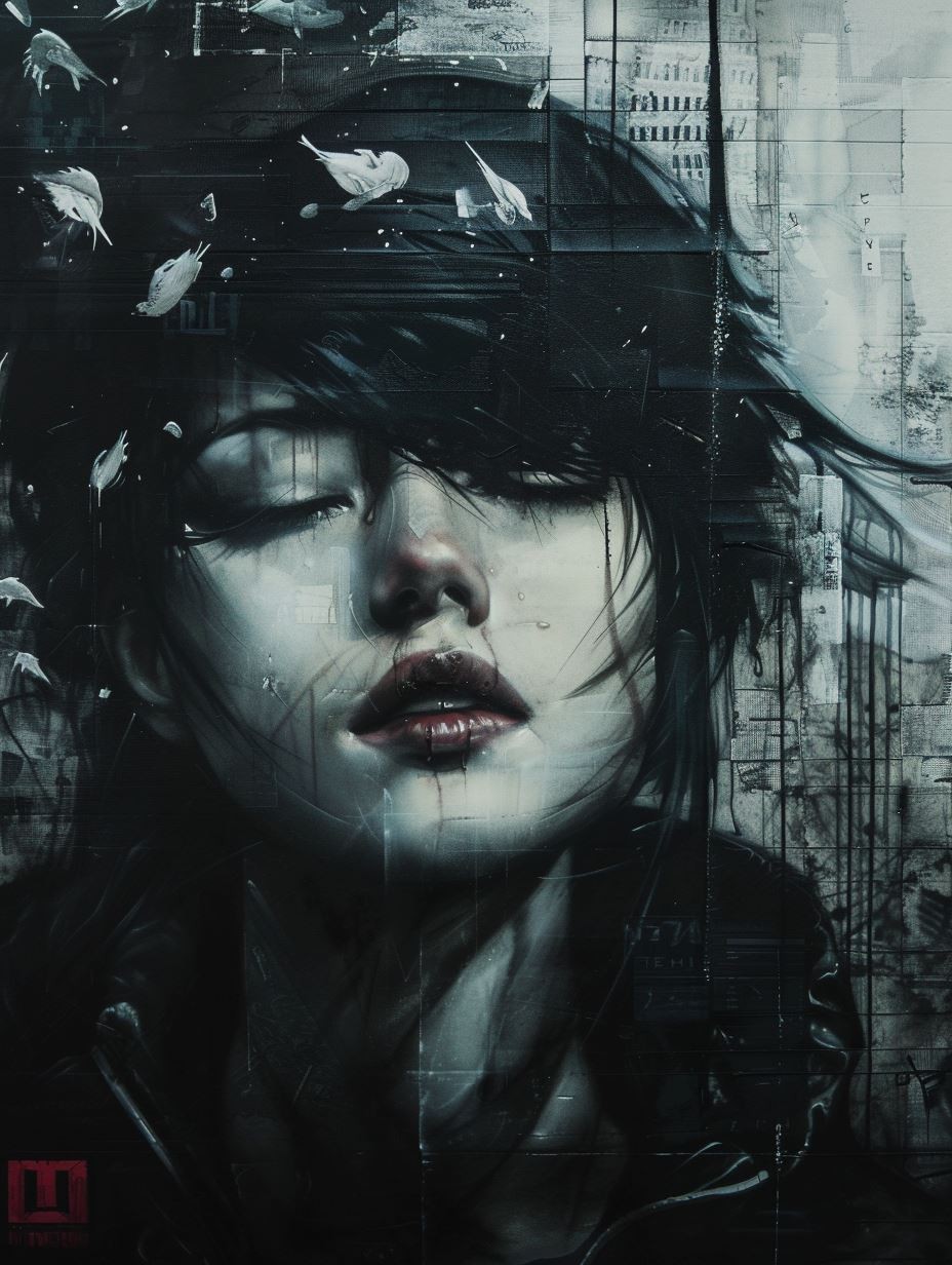 Melancholy Rain Through Glass - Image 4