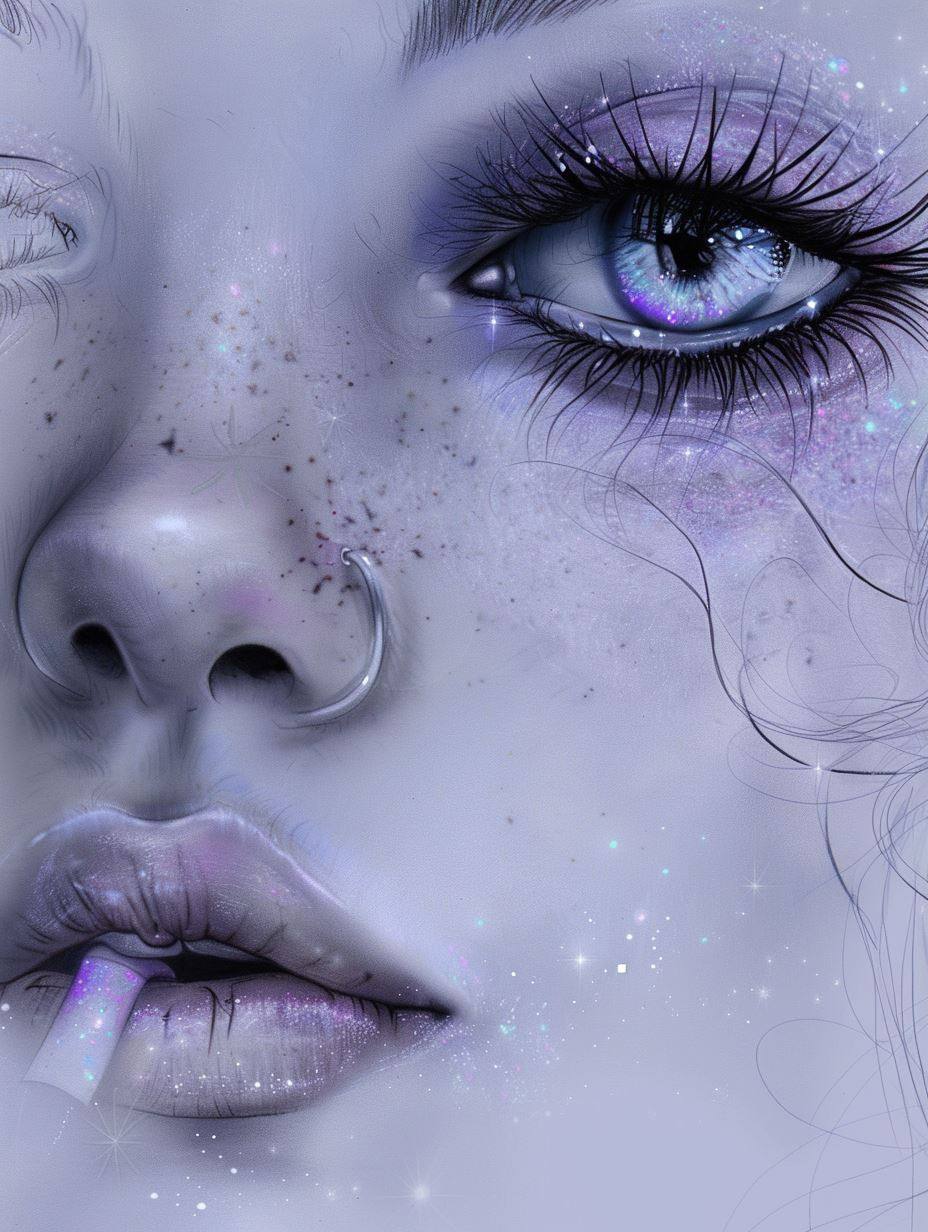 Ethereal Frost Frozen Portraits - Image 1