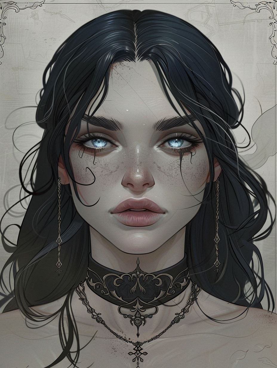 Ethereal Gothic Portrait Studies - Image 3