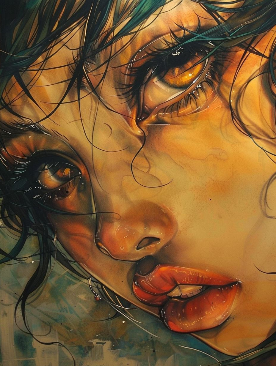Haunting Gaze of Ethereal Souls - Image 2