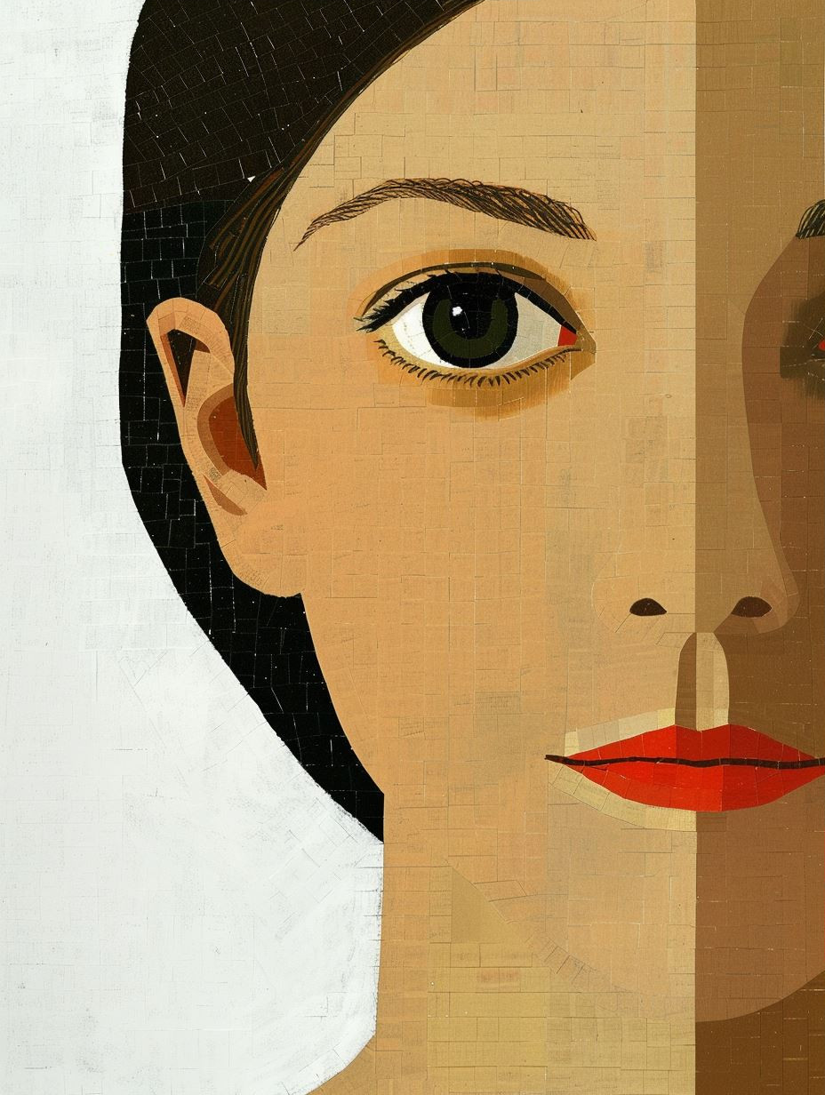 Pop Art Portrait Fragment - Image 3