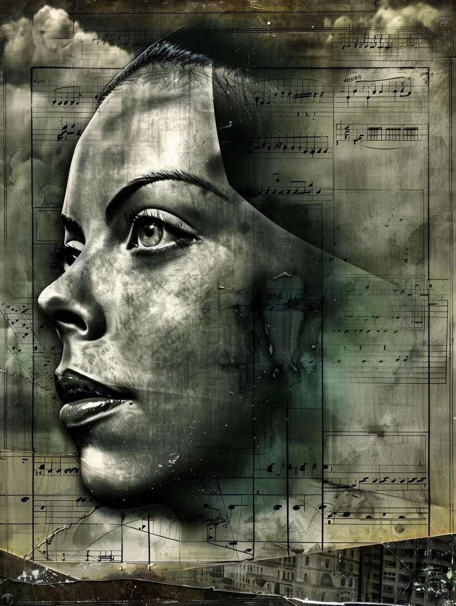 Haunting Echoes of Somber Faces - Image 2