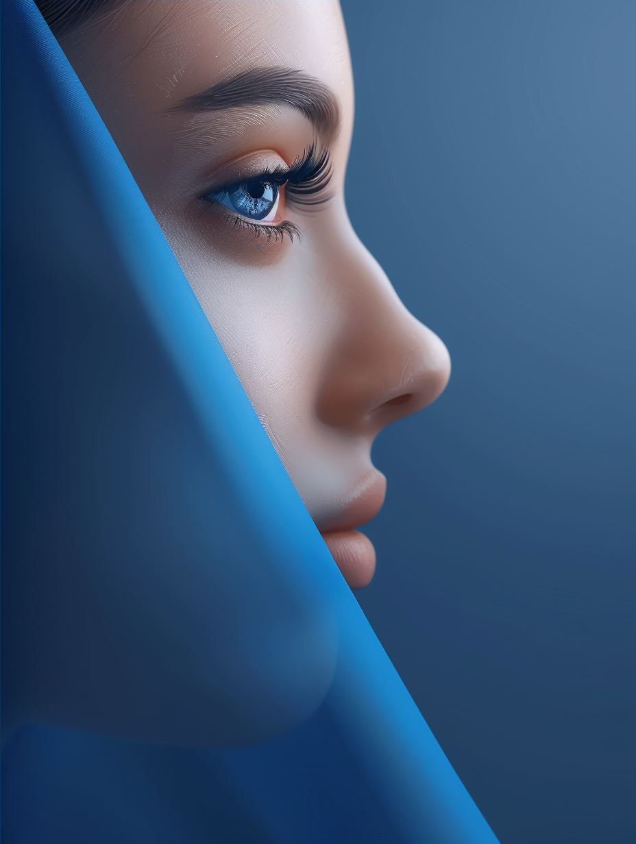 Azure Veil and Autumn Whispers - Image 4