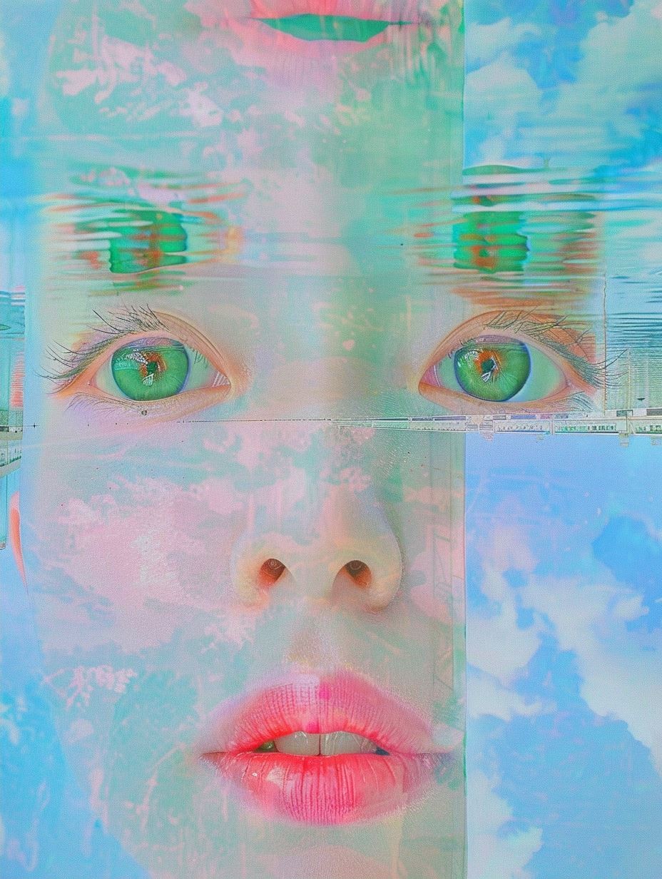 Celestial Dreamscape Portrait Fusion - Image 2