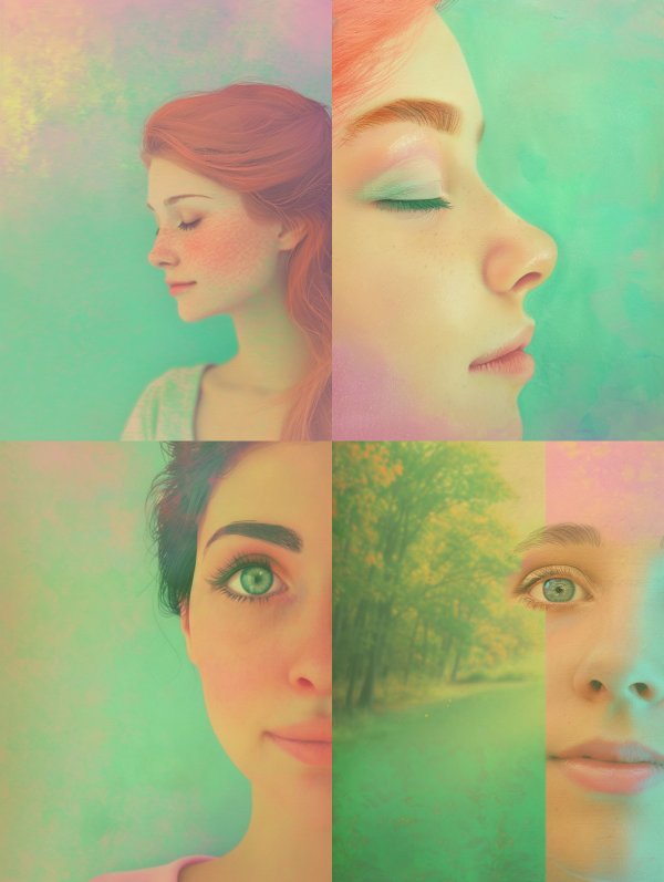 Dreamy Pastel Portraits of Ethereal Women