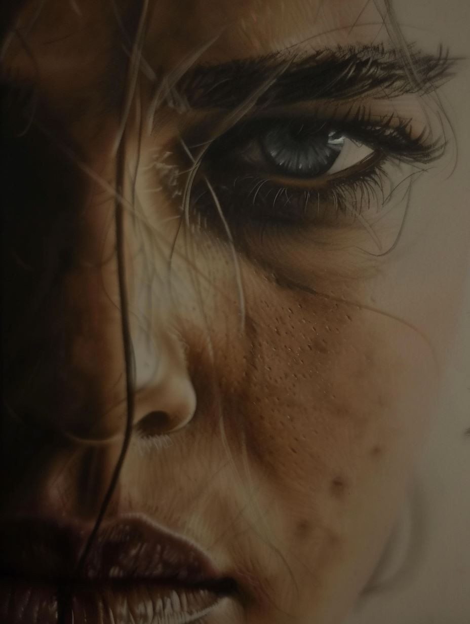 Whispers of the Soul: Portrait Study - Image 1